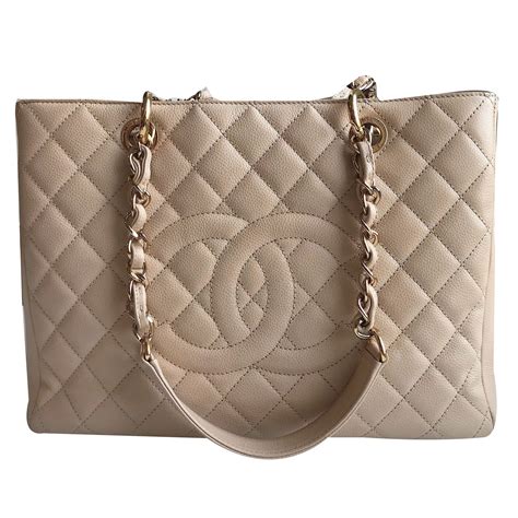 Chanel Beige Tote 